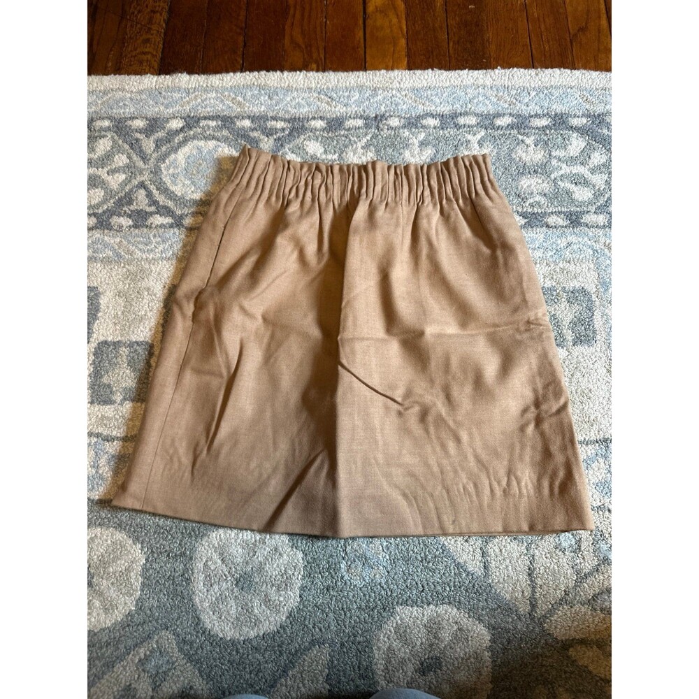 J.Crew tan colored skirt with pockets. 00